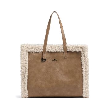 Replay Tote bag brown/beige