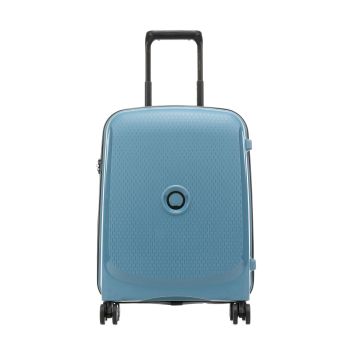 Delsey Paris Belmont Plus Slim Line Spinner (4 wheels) blue