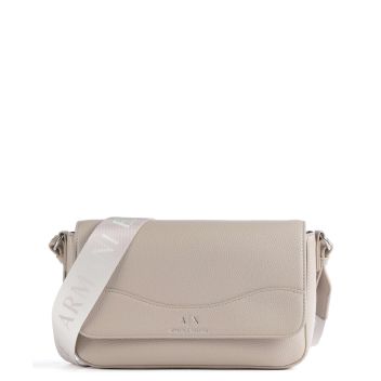 Armani Exchange Wave Crossbody bag beige