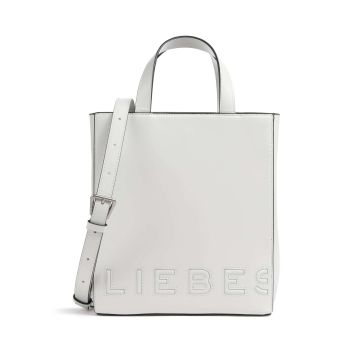 Liebeskind Paper Bag Logo Carter S Handbag white