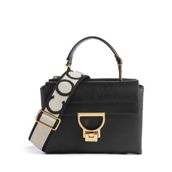 Coccinelle Arlettis Signature Crossbody bag black