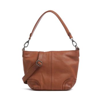 The Chesterfield Brand Washed Waxed Cow Lucy Shoulder bag cognac