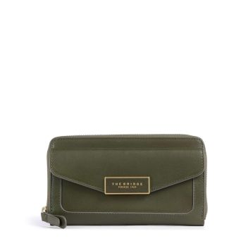The Bridge Ginevra RFID Wallet olive-green