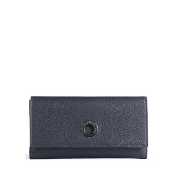 Mandarina Duck Mellow Leather Wallet dark blue