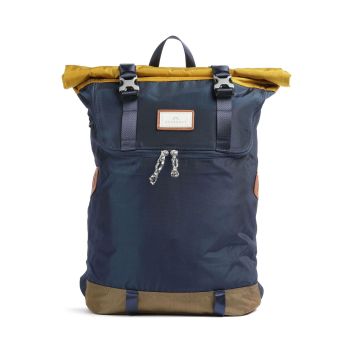 Doughnut Glossy Blocking Christopher Rolltop backpack dark blue