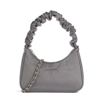 Lancaster Actual Velvet Chouchou Shoulder bag grey
