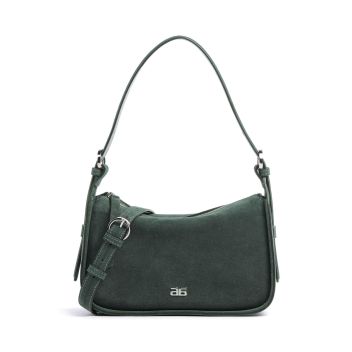Abro Suede Best Friend Shoulder bag dark green