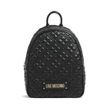 Love Moschino Quilted Backpack black