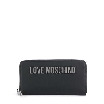 Love Moschino Bold Love Laminated Wallet black