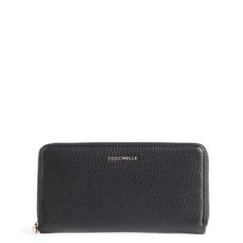Coccinelle Metallic Soft Wallet black