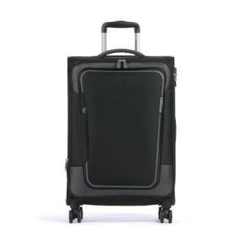 American Tourister Pulsonic Spinner (4 wheels) black