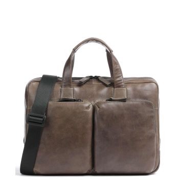 Leonhard Heyden Porto Briefcase dark brown