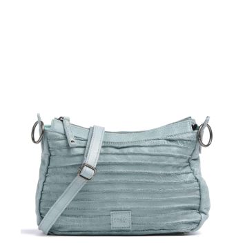 FredsBruder Bestseller Collection Riffel Likely Midi Hobo bag light blue