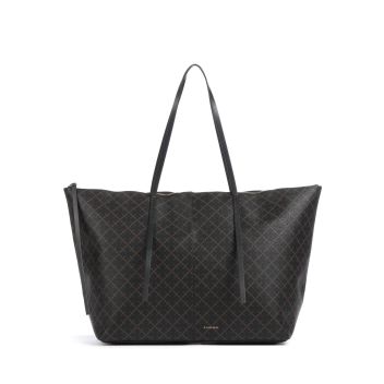 by Malene Birger Luze Tote bag dark brown