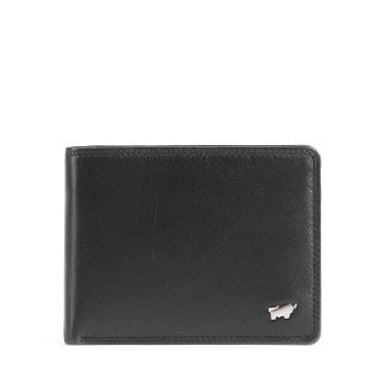 Braun Büffel Golf Secure RFID Wallet black