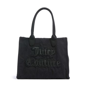 Juicy Couture Iris Distressed L Tote bag black