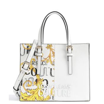Versace Jeans Couture Rock Cut Handbag white