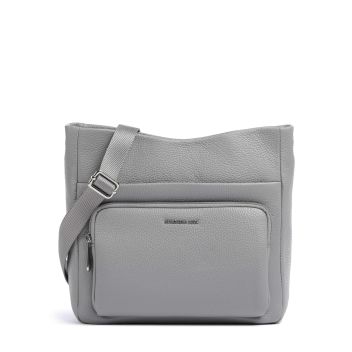 Mandarina Duck Mellow Leather Crossbody bag grey