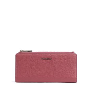 Coccinelle Metallic Soft Wallet antique pink
