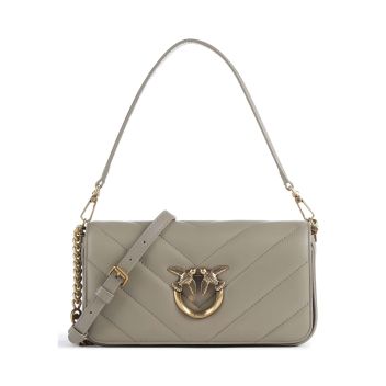 Pinko Love Click Mini Shoulder bag taupe