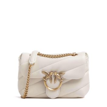 Pinko Love Puff Baby Shoulder bag ivory