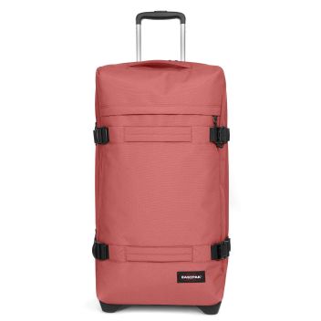 Eastpak Transit\'R M Travel bag with wheels coral