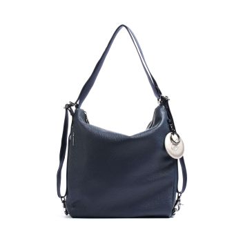 Mandarina Duck Mellow Leather Backpack bag navy