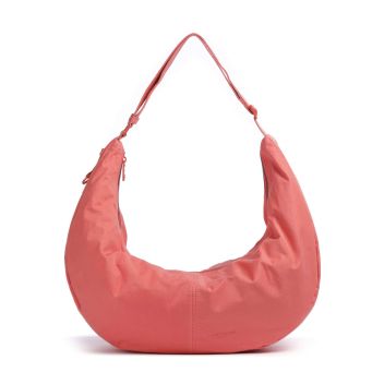 Liebeskind Moon Nylon L Hobo bag coral