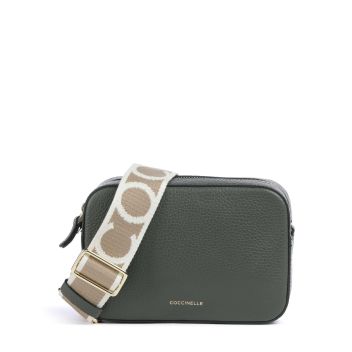 Coccinelle Tebe Crossbody bag dark green