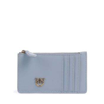 Pinko Airone Credit card holder light blue