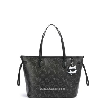 Karl Lagerfeld Ikon Mono Tote bag black