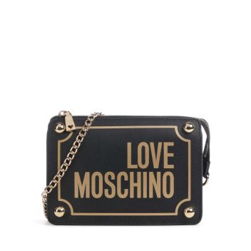 Love Moschino Magnifier Shoulder bag black