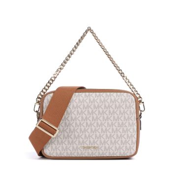 Michael Kors Bryant Crossbody bag ivory/brown