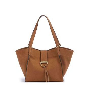 Abro Suede Temi Tote bag brown
