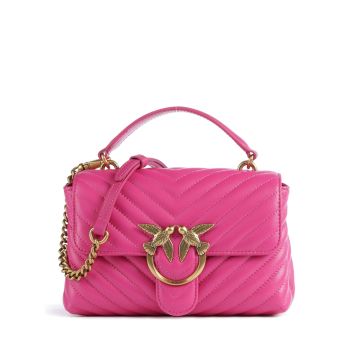 Pinko Love Lady Puff Mini Crossbody bag pink