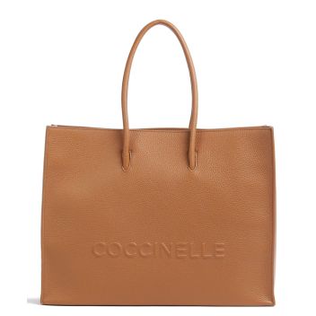 Coccinelle Myrtha Maxi Logo Tote bag brown
