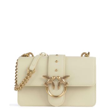Pinko Love One Mini Crossbody bag vanilla yellow