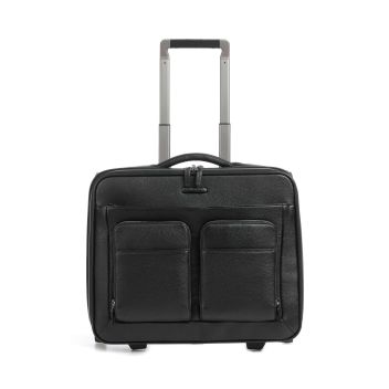 Piquadro Rolling briefcase black