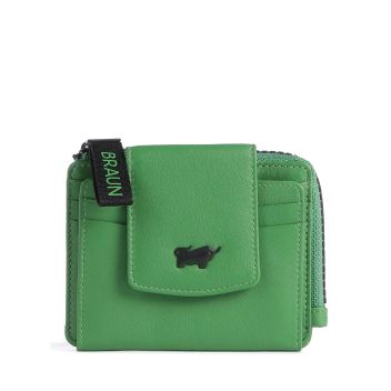 Braun Büffel Capri RFID Credit card holder green