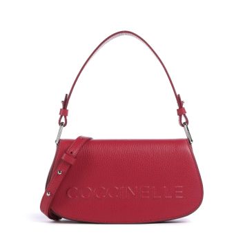 Coccinelle Myrtha Maxi Logo Shoulder bag red