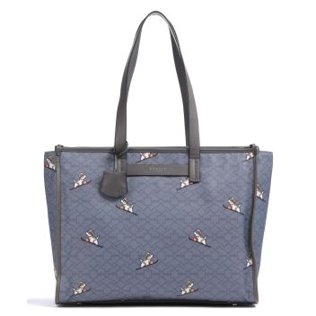 Radley London Heirloom Ski Dog Tote bag grey-blue