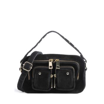 Núnoo Suede Helena Crossbody bag black
