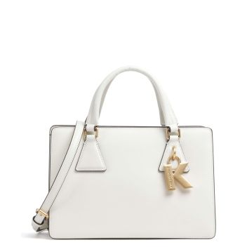 Karl Lagerfeld K/Lock Medium Handbag ivory