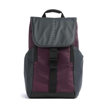 Delsey Paris Securflap Backpack berry