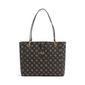 Guess Kuba Tote bag dark brown