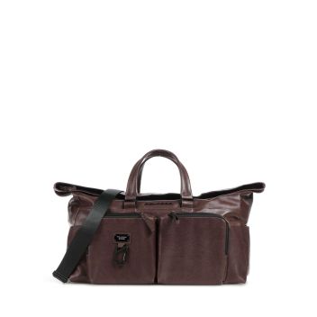 Piquadro Harper Weekend bag dark brown