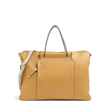 Piquadro Circle Briefcase ochre