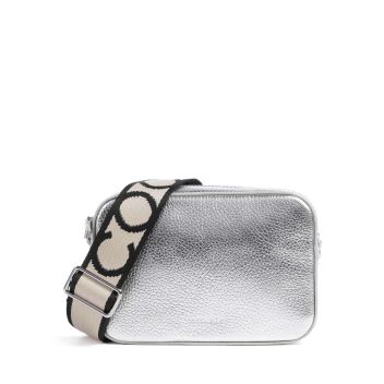 Coccinelle Tebe Crossbody bag silver