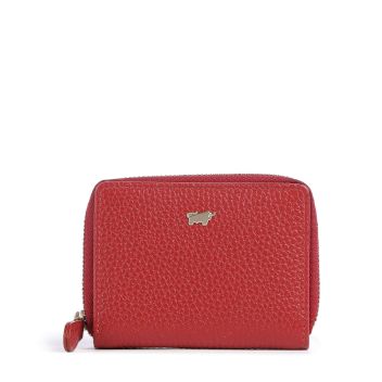Braun Büffel Asti RFID Wallet red