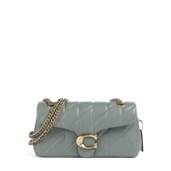 Coach Tabby Quilted 26 Shoulder bag greygreen